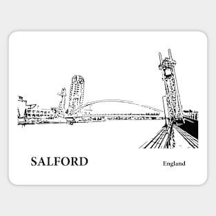 Salford England Magnet